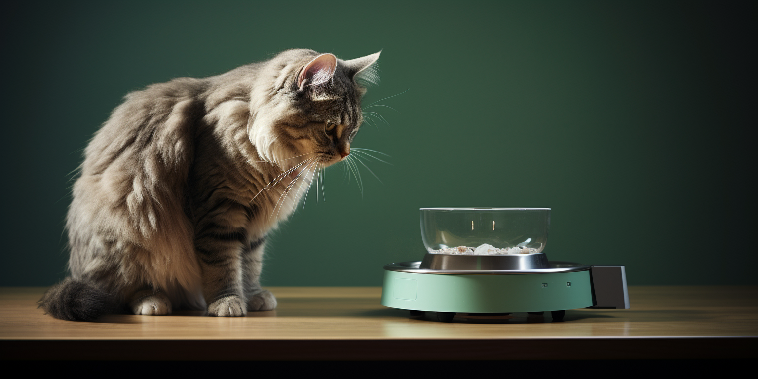 automated cat feeder